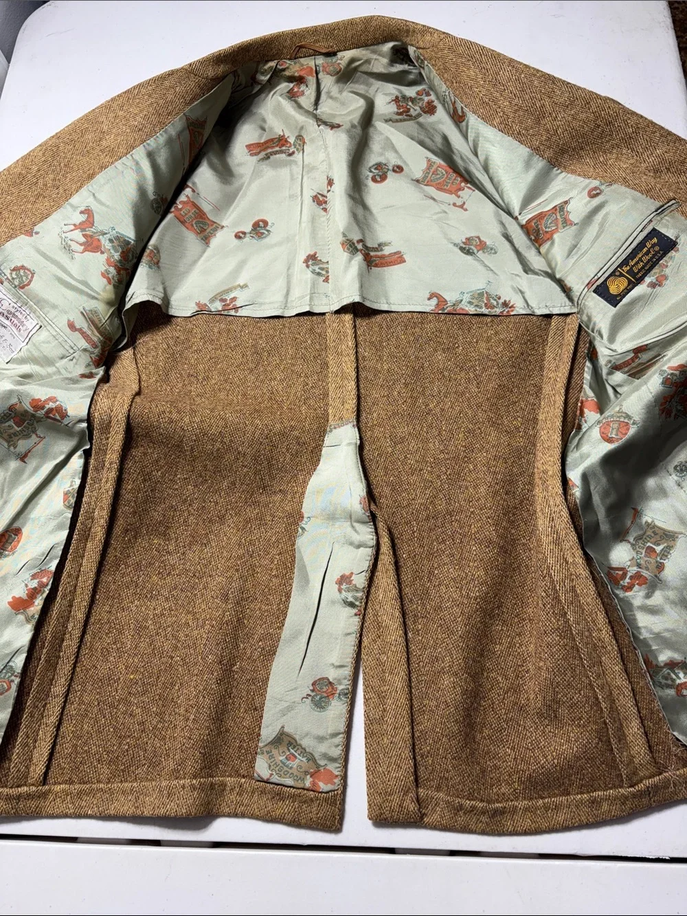 Vintage Wool Tweed Sport Coat